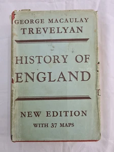 Geschichte Englands von George Macaulay Trevelyan, 1945 Hrsg., fairer Zustand - Bild 1 von 8