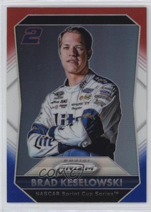 2016 Panini Prizm NASCAR Red White & Blue Prizm Brad Keselowski #2
