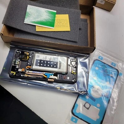 SAMSUNG GALAXY S8 ПЛЮС СТЕКЛО/LCD НАБОР, ЧЕРНЫЙ, GH82-14005A - Изображение 1 из 4