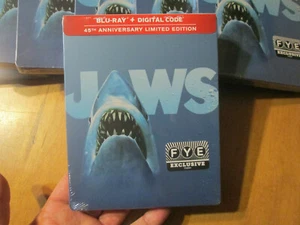 JAWS BLU RAY SteelBook 45th Anniversary Limited Edition FYE New - Picture 1 of 6