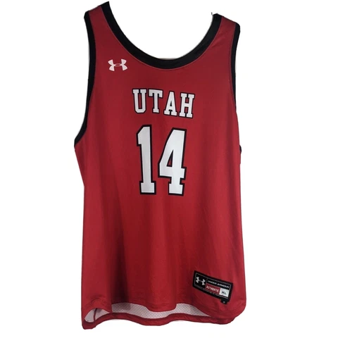 Utah Utes Womens Basketball Jersey XL 17 Red 14 Cover