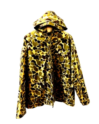 Stearns Dry Wear Mens Rain Camo Hunting Jacket Zipper Waterproof Hooded - Image 1 of 4