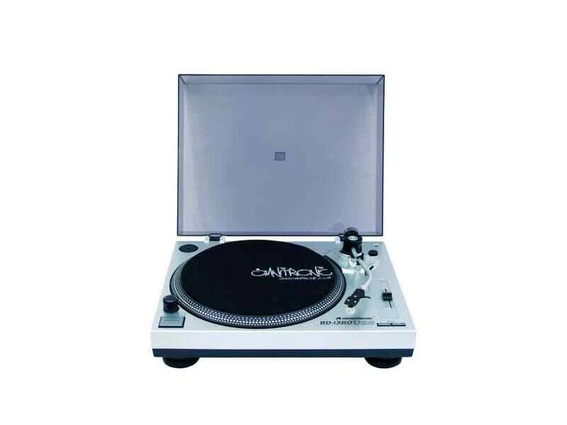 OMNITRONIC BD-1380 USB-Plattenspieler / Turntable silber - Bild 1 von 1