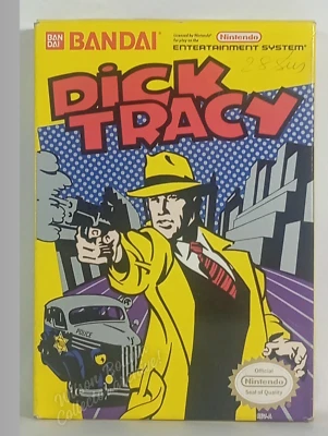 Dick Tracy (Nintendo NES, 1990)  • Factory Unused • BANDAI • Licensed by Disney - Image 1 of 2