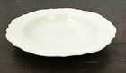 Canonsburg Pottery American Traditional Large Rim Soup Bowl White Embossed 9 In