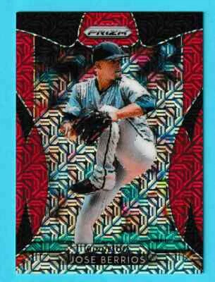 2019 Panini Prizm RED MOJO Jose Berrios Minnesota Twins #175 288/299 (NVB) - Image 1 of 2