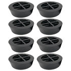 8pcs Rubber Furniture Floor Protectors Adhesive Grippers