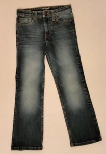 Cat And Jack Size 7 Bootcut Boys Jeans With Adjustable Waistband Stretch - Picture 1 of 7