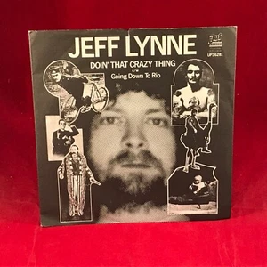 JEFF LYNNE Doin' That Crazy Thing 1977 UK DEMO 7" vinyl single Jet Promo 45 - Picture 1 of 4