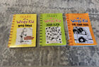 Diary Of A Wimpy Kid Hardcover Book Lot Of 3: Volumes 4,8,9