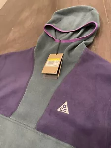 Nuevo con etiquetas Sudadera con Capucha Nike ACG Wolf Tree X POLARTEC FN0370-328 Talla Pequeña $160 - Imagen 1 de 8