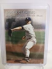 Roger Clemens New York Yankees 2000 Skybox Metal MLB Baseball Card - #186 