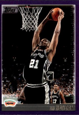2000-01 Topps #60 Tim Duncan - Image 1 of 2