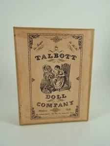 Talbott Doll Company Box Only Cardboard 5 x 6.5" - Picture 1 of 6
