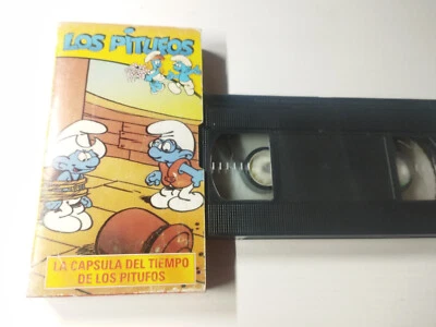 The Smurfs The Capsule Of Time Of The Smurfs Infantil - VHS Tape - Image 1 of 3