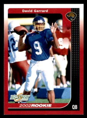 2002 Score David Garrard    RC #257 Jacksonville Jaguars - Image 1 of 2