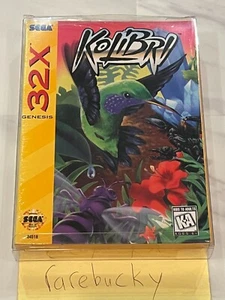 Kolibri (Sega Genesis 32X) NEW FACTORY SEALED, NEAR-MINT, GORGEOUS & RARE! - Picture 1 of 7