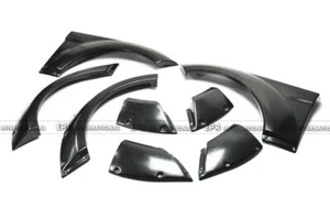 For Hyundai Veloster Front & Rear Fender Flares Trim wide Bodykits FRP Unpainted - Foto 1 di 9