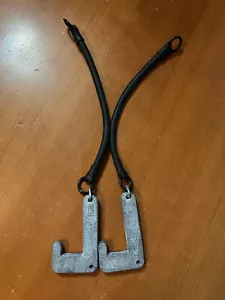 (2) DUCK DECOY J HOOK KEEL WEIGHTS - Picture 1 of 3