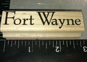 Fort Wayne, Zielmarken,174,Gummi - Bild 1 von 2