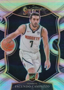 20-21 PANINI SELECT SILVER PRIZM FACUNDO CAMPAZZO RC #83 DENVER NUGGETS - Picture 1 of 1