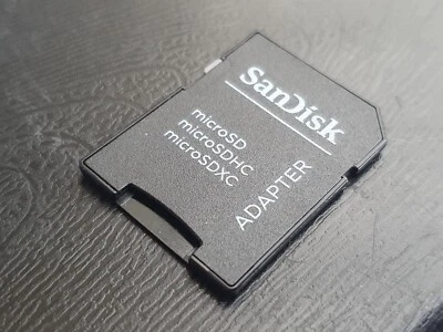 SanDisk microSD to SD Memory Card Adapter (MICROSD-ADAPTER) (Card Not Included) - Image 1 of 2