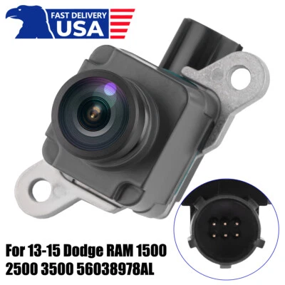 56038978AL Rear View Backup Camera for 2013-2015 Dodge RAM 1500 2500 3500 4500* - Image 1 of 4