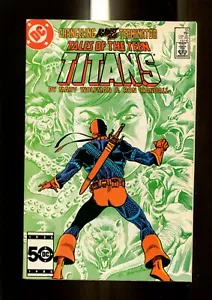 TALES OF THE TEEN TITANS 55 (9.2) DEATHSTROKE COVER DC (B019) - Picture 1 of 2