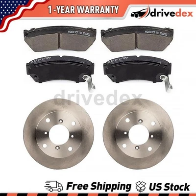 Rotores delanteros pastillas de freno de cerámica para Chevrolet Metro_DV 2000 2001 1992 1998 1999 Foto 1 de 4