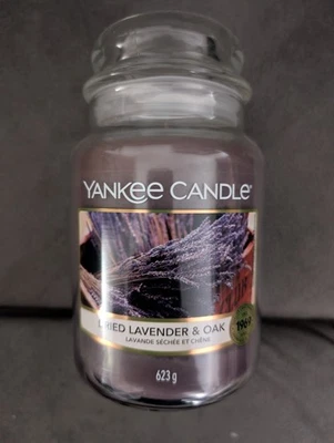 Yankee Candle Large Jar - Dried Lavender & Oak - Image 1 of 3