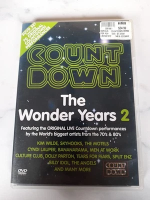 Countdown Wonder Years 2 DVD 2-Disc Skyhooks, Men At Work, Split Enz, Angels - Image 1 of 4