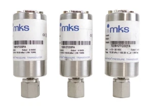 MKS Instruments 722B12TCD2FA Baratron Pressure Transducer Lot of 3 Surplus - Picture 1 of 21