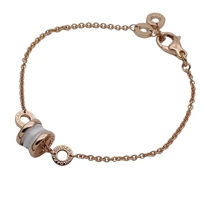 Pulseira feminina BVLGARI, 750PG cerâmica branca, elemento B-zero1, ... GZl1dn91 - Imagem 1 de 4