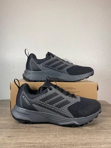 New Adidas Tracefinder 2 Size 9.5 Men’s Trail Running Shoes Black Style IH2930 - Picture 1 of 5