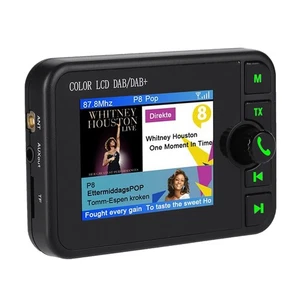 .›2.4in Color LCD Car DAB Radio 170‑240MHz DAB/87.5‑108MHz FM Car Digital DAB Ra - Picture 1 of 10