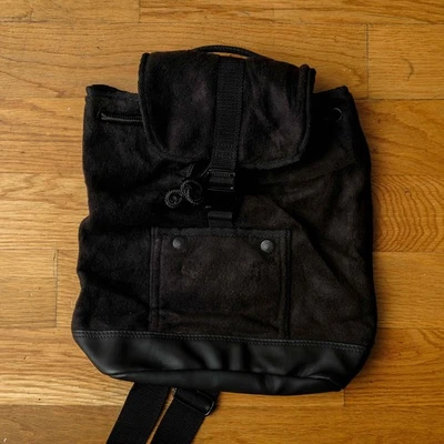 Polo Sport Ralph Lauren 男女通用背包背包黑色复古 90 年代复古 — 第 1/4 张图片