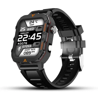 Smart Watch 1.71 Inch Display Blood Oxygen Monitor Bluetooth Talking Men Sports - Image 1 of 4