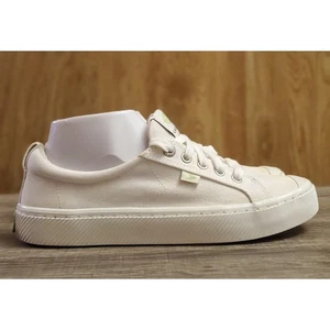 Cariuma OCA Low Off Canvas Sneakers Women's 8.5 Men's 7 White - Picture 1 of 11