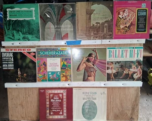 10 Album Lot~ Classical/Orchestra~ Vinyl Albums ~~~ Lot G 42 - Picture 1 of 1