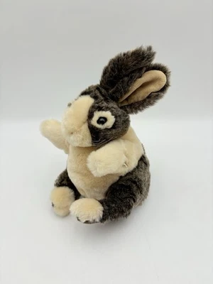 Folkmanis Dutch Bunny Puppet Rabbit Plush Toy realistic Animal Story Learning D - Image 1 of 4