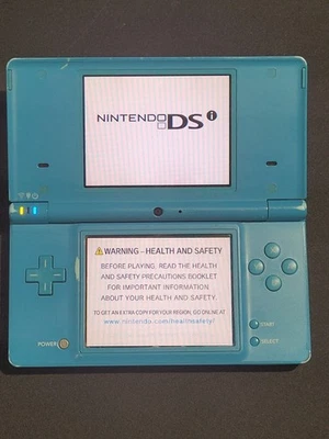 Nintendo DSi Light Blue Handheld Console Game System No Stylus As Is - Image 1 of 4