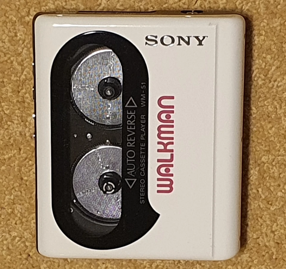 Sony Walkman WM 51 Inbuilt Earphones. Bought 1987 Fantastic Cosmetic Condition!  - Image 1 of 4