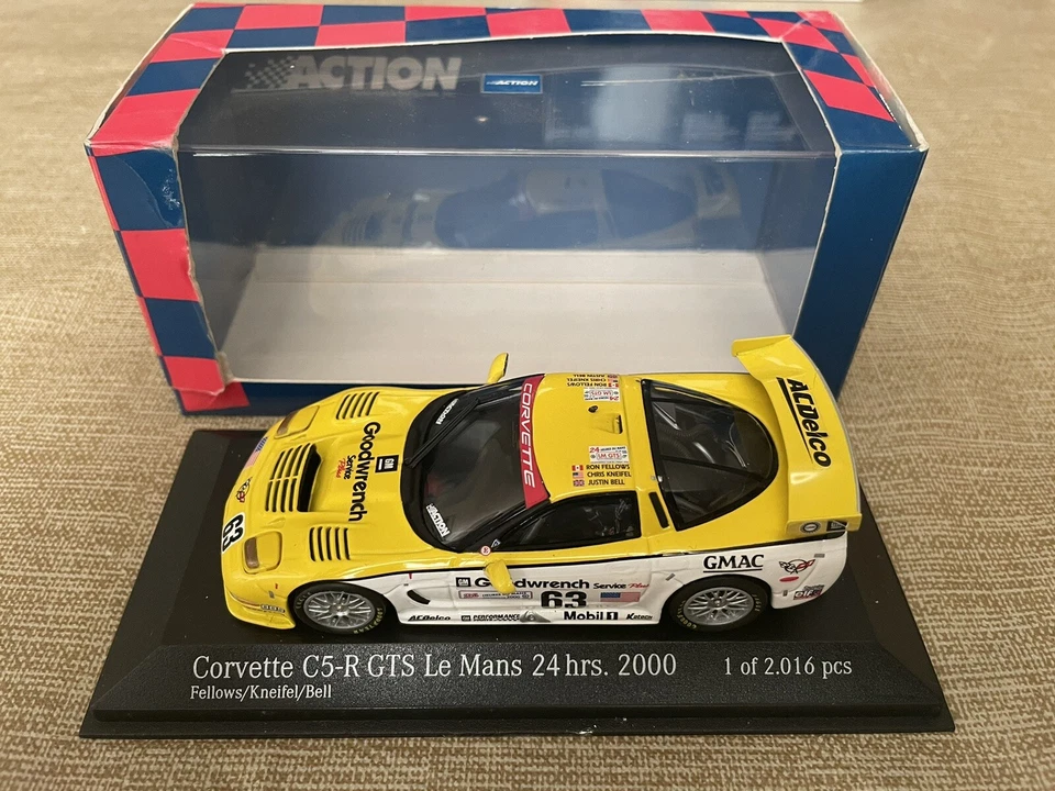 1/43 Corvette C5-R #63, 2000 Le Mans, Action AC4 001463 - Image 1 of 1