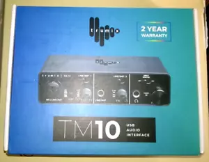Trumix TM-10 USB Audio Interface- USB-C Compatibility,Bus-Powered -MAC & Windows - Picture 1 of 6