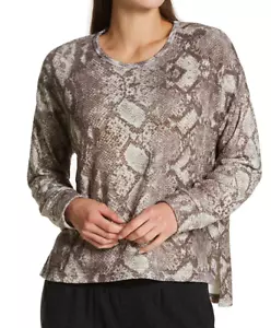 Top tejido pluma mordedura de serpiente PJ Salvage para mujer cacao talla S - Imagen 1 de 4