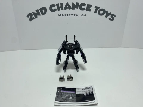 Transformers ROTF Interrogator Movie Barricade W/ Manual and Frenzy Cover