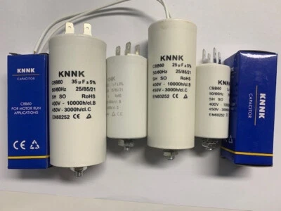 CBB60 Kondensator 1-100 µF uf Anlaufkondensator Motorkondensator 450V Kondensatoren