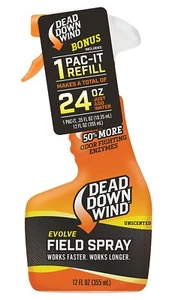 Dead Down Wind 1312418 Evolve Field Spray Pac-It Combo Odor Eliminator Unscented - Picture 1 of 1