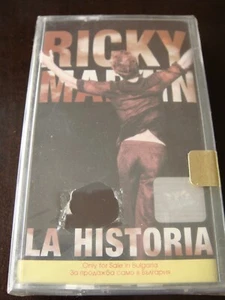 Ricky Martin - La Historia - AUDIO CASSETTE TAPE, New, Sealed, BG Pressing, Rare - Picture 1 of 3