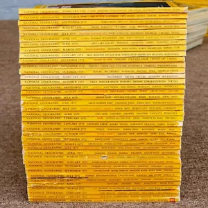 (39) National Geographic Lot 1970-1976 - Vintage Magazin 1970er Jahre Sammlung - Bild 1 von 11